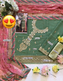 Styleloft.pk ASIM JOFA EMBROIDERED CHIFFON 3 PCS SUIT-AJJM-19 3 PIECE