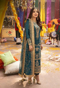 Styleloft.pk Asim Jofa Embroidered Chiffon 3-Piece Suit 3 piece