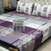 Styleloft.pk Gul Ahmed Premium Cotton King Size Bedsheet bed sheets