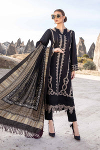 Styleloft.pk Maria B Embroidered Dhanak Unstitched 3-Piece Suit 3 PIECE