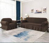Styleloft.pk Persian Sofa Cover - Dark Brown sofa cover