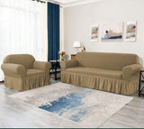 Styleloft.pk Persian Sofa Cover - Mouse sofa cover