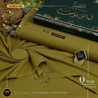 Styleloft.pk Q Star Wash n Wear Unstitched Suit for Men's 2 PIECE