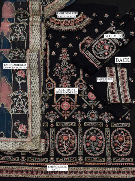 Styleloft.pk SAGAR KINARE by Mohsin Naveed Ranjha Wedding Festive'23 - BASGUL 3 PIECE