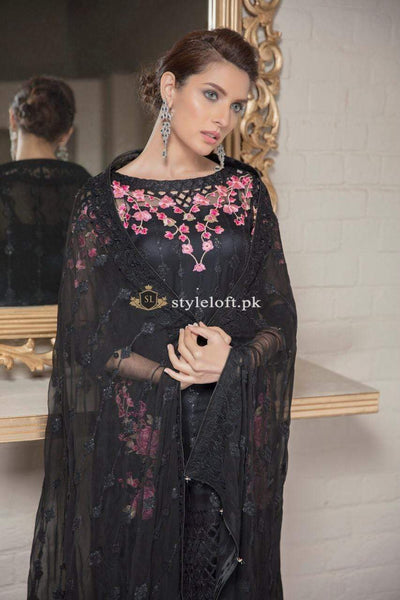 STYLE LOFT.PK Eshaal Embroidered Luxury Chiffon Collection by Emaan Adeel Unstitched 3 Piece Suit EA-10