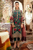 STYLE LOFT.PK Imrozia by Serene Embroidered Organza Unstitched 3 Piece Suit SEI19E 706 THE MYSTIC OCEANIA - Luxury Collection