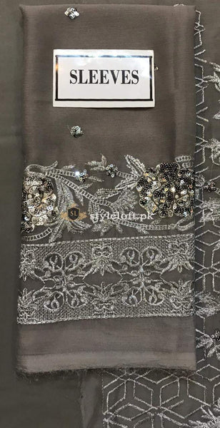 STYLE LOFT.PK Iznik Royal Luxury Chiffon Collection 2019 Unstitched 3 Piece Suit