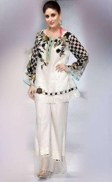 STYLE LOFT.PK Kareena Kapoor Party Wear Unstitched 3 Piece Suit - Luxury Collection