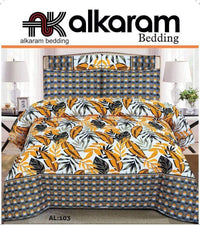 Styleloft.pk Alkaram Kiing Size Bed Sheet bed sheets