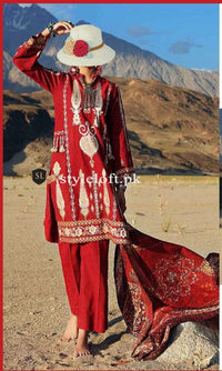 Edenrobe Masoori Lawn Collection 2020 Unstitched 3 Piece Suit