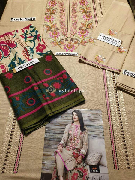 Khaadi Unstitched Winter Collection 2021 – STYLE LOFT