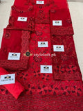 Styleloft.pk Maryam Hussain Luxery Net Collection 3 PIECE