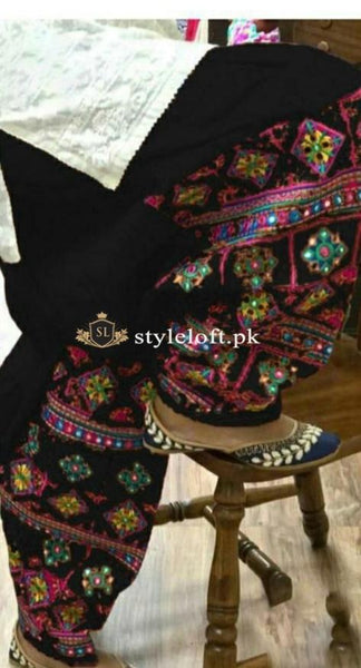 Styleloft.pk Phulkari Spring/Summer Lawn 2Piece Suit(Shirt & Trouser) 2 PIECE
