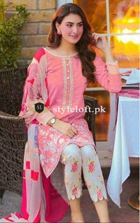Styleloft.pk Sapphire Unstitched Winter Collection 2020 3 PIECE