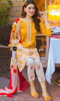 Styleloft.pk Sapphire Unstitched Winter Collection 2020 3 PIECE