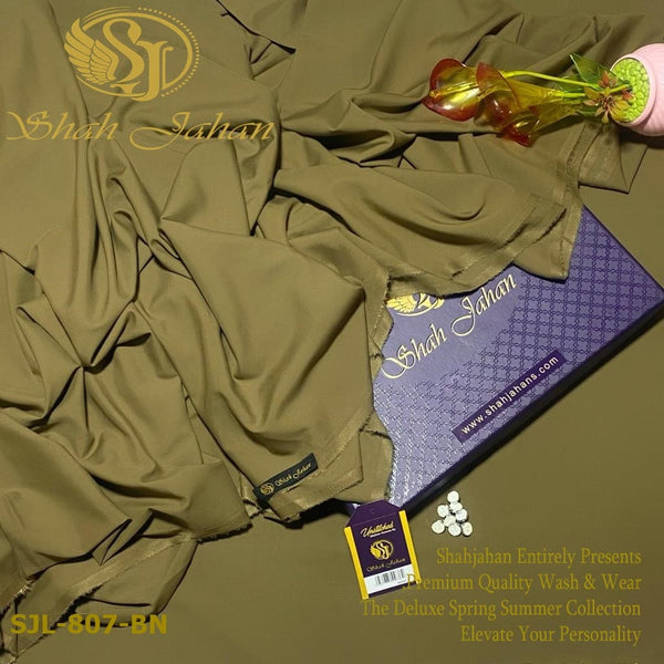 Styleloft.pk Shah-E-Libas By Shah Jahan Wash n Wear Unstitched Suit for Men's 2 PIECE