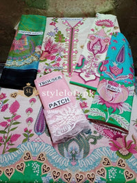 Zaha Lawn Collection 2020 Unstitched 3 Piece Suit