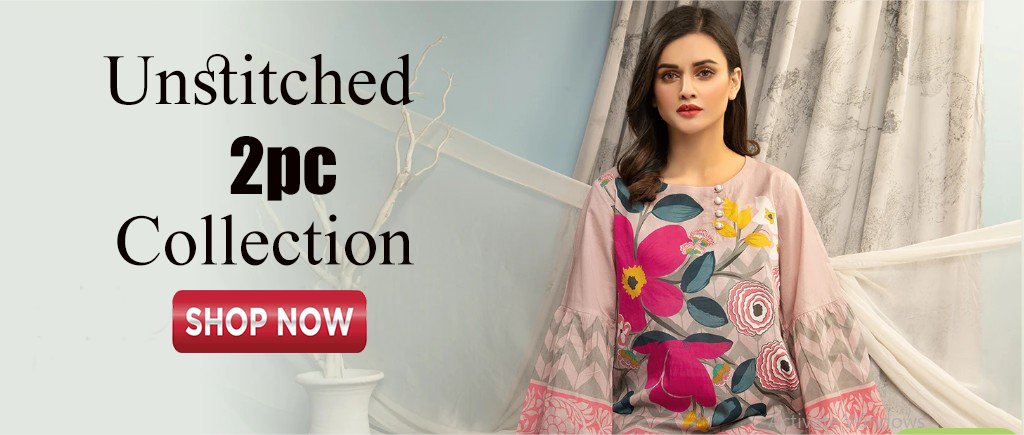 Sale On Women Clothing  Online Unstitched Pakistani Winter Collection