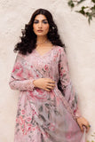 Iznik Unstitched Digital Print 3PC Suit - Fashion-Forward Design