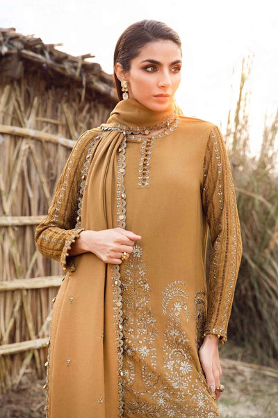 Maria B Unstitched Heavy Embroidered Lawn 3Pc Suit