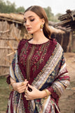 Maria B Unstitched Heavy Embroidered Lawn 3Pc Suit