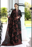 Bareeze Unstitched Embroidered Lawn 3Pc Suit