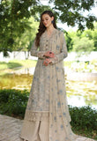 Bareeze Unstitched Embroidered Lawn 3Pc Suit