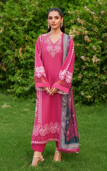 anayanoor Asifa & Nabeel Unstitched Embroidered Lawn 3Pc Suit 3PC
