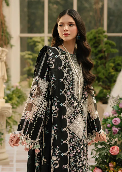 anayanoor Bin ILyas Unstitched Embroidered Lawn 3Pc Suit 3PC