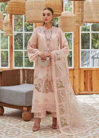 anayanoor Crimson Unstitched Embroidered Lawn 3Pc Suit 3PC