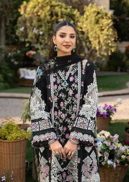 anayanoor Elaf Unstitched Embroidered Lawn 3Pc Suit 3PC