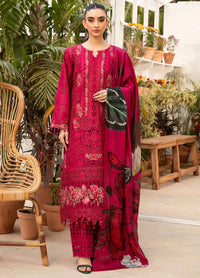 anayanoor Elaf Unstitched Embroidered Lawn 3Pc Suit 3PC