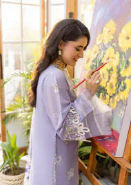anayanoor Elaf Unstitched Embroidered Lawn 3Pc Suit 3PC