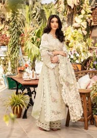 anayanoor Elaf Unstitched Embroidered Lawn 3Pc Suit 3PC