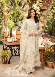 anayanoor Elaf Unstitched Embroidered Lawn 3Pc Suit 3PC