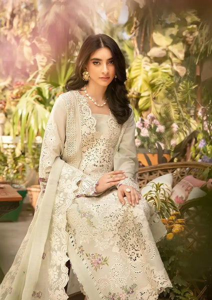 anayanoor Elaf Unstitched Embroidered Lawn 3Pc Suit 3PC