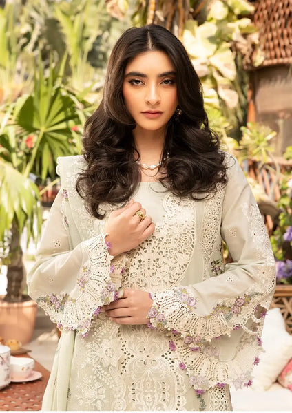 anayanoor Elaf Unstitched Embroidered Lawn 3Pc Suit 3PC