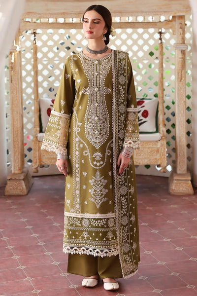anayanoor Mahnur Unstitched Embroidered Lawn 3Pc Suit 3PC