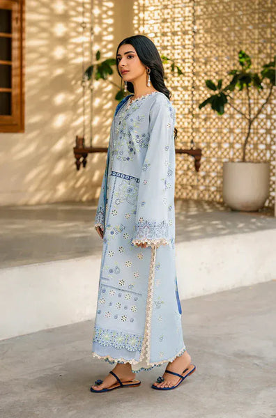 anayanoor Roheenaz Unstitched Embroidered Lawn 3Pc Suit 3PC