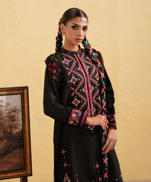 anayanoor Sapphire Unstitched Embroidered Lawn 3Pc Suit 3PC