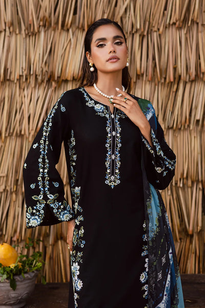 anayanoor Unstitched Embroidered Lawn 3Pc Suit 3PC