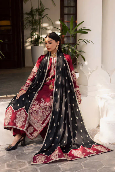 anayanoor Unstitched Embroidered Lawn 3Pc Suit 3PC