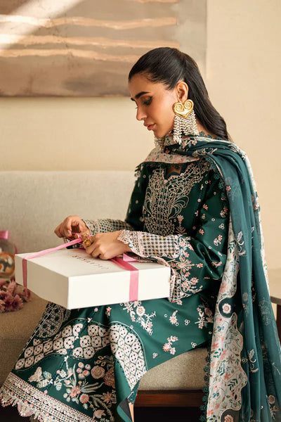 anayanoor Unstitched Embroidered Lawn 3Pc Suit 3PC