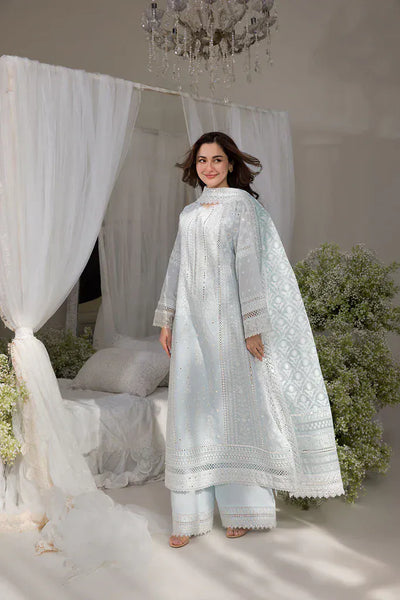 anayanoor Unstitched Embroidered Lawn 3Pc Suit 3PC