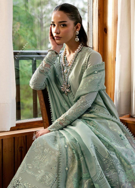 anayanoor Unstitched Embroidered Lawn 3Pc Suit 3PC