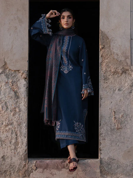 anayanoor Unstitched Embroidered Lawn 3Pc Suit 3PC
