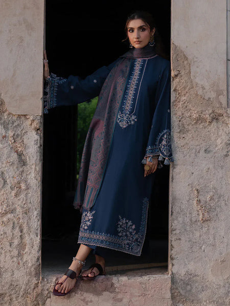 anayanoor Unstitched Embroidered Lawn 3Pc Suit 3PC