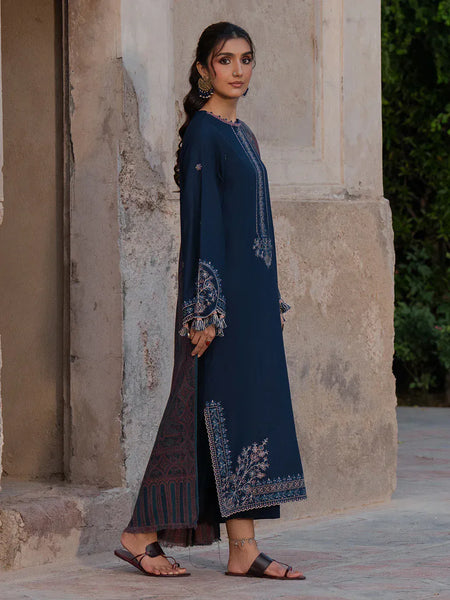 anayanoor Unstitched Embroidered Lawn 3Pc Suit 3PC