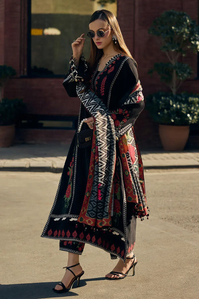 anayanoor Unstitched Embroidered Lawn 3Pc Suit 3PC