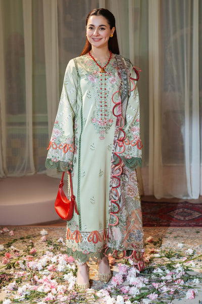 anayanoor Unstitched Embroidered Lawn 3Pc Suit 3PC